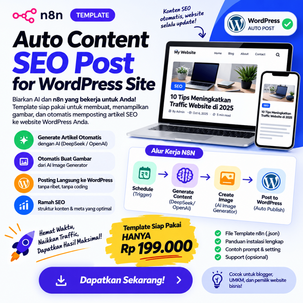 n8n seo automation template for wordpress