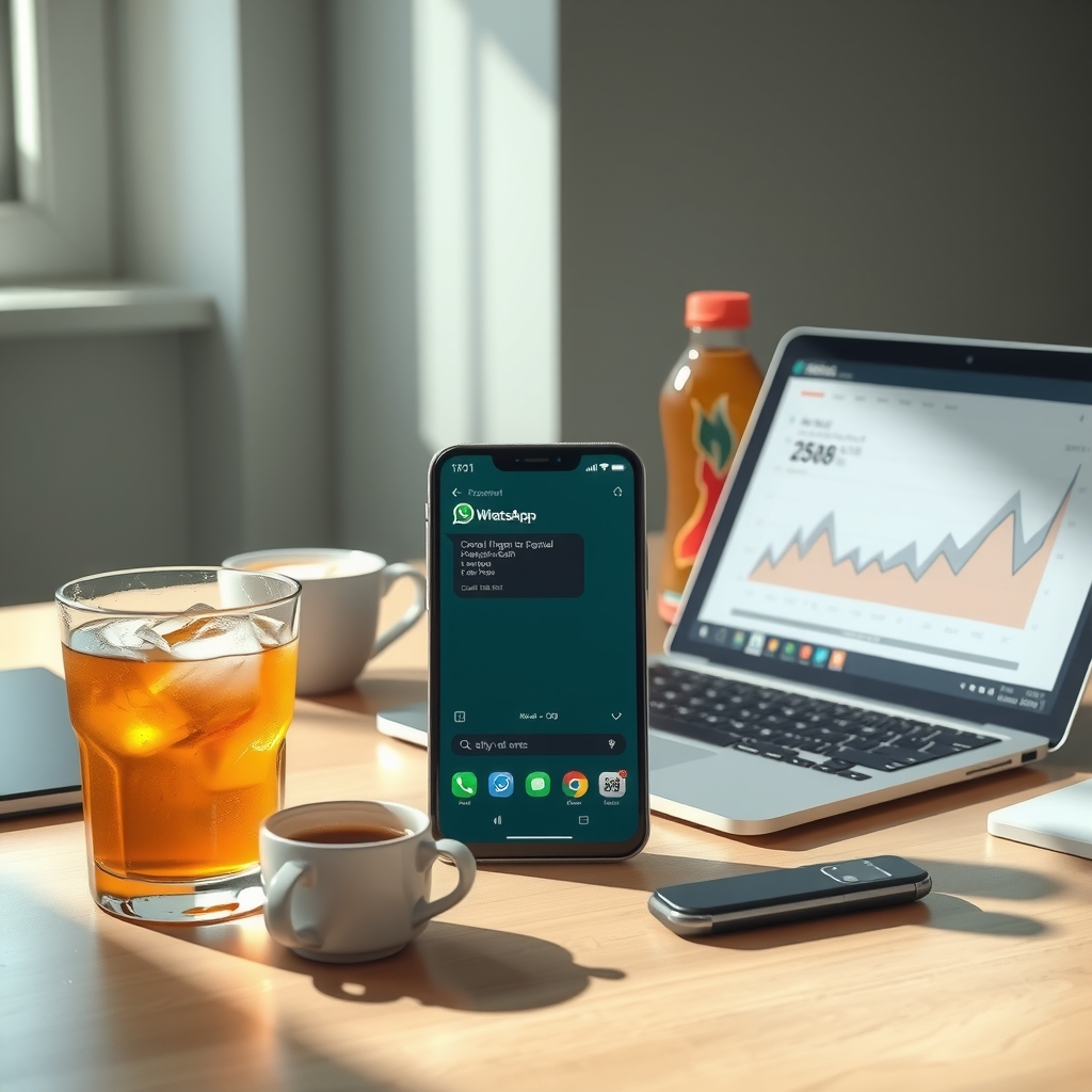 WhatsApp AI Bot bisnis minuman